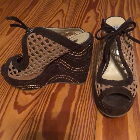 Lili Collection Shoes - BEAUTIFUL unique platform wedge sandals